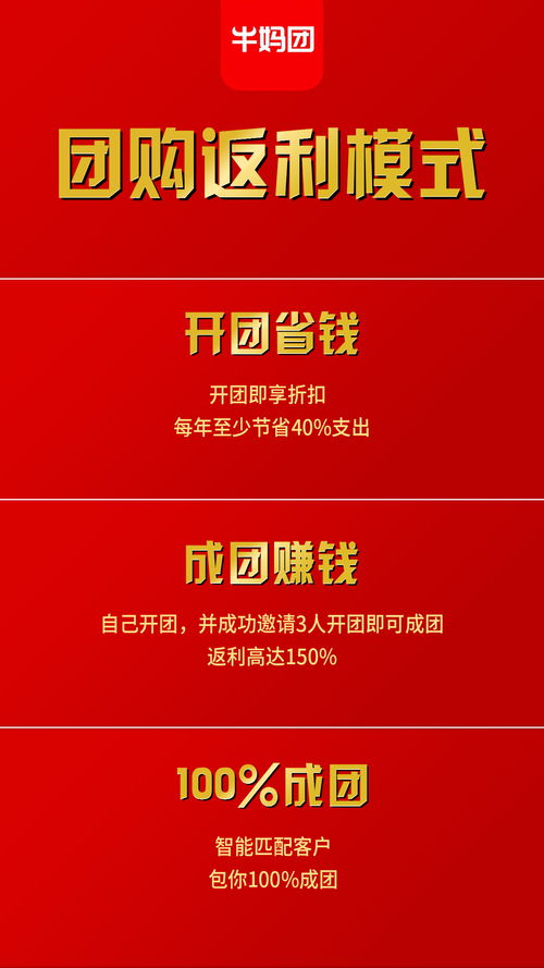 牛妈团 第一个敢挑战传统社交电商的团购返利平台